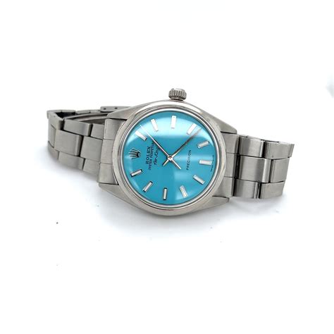 rolex air king turquoise|More.